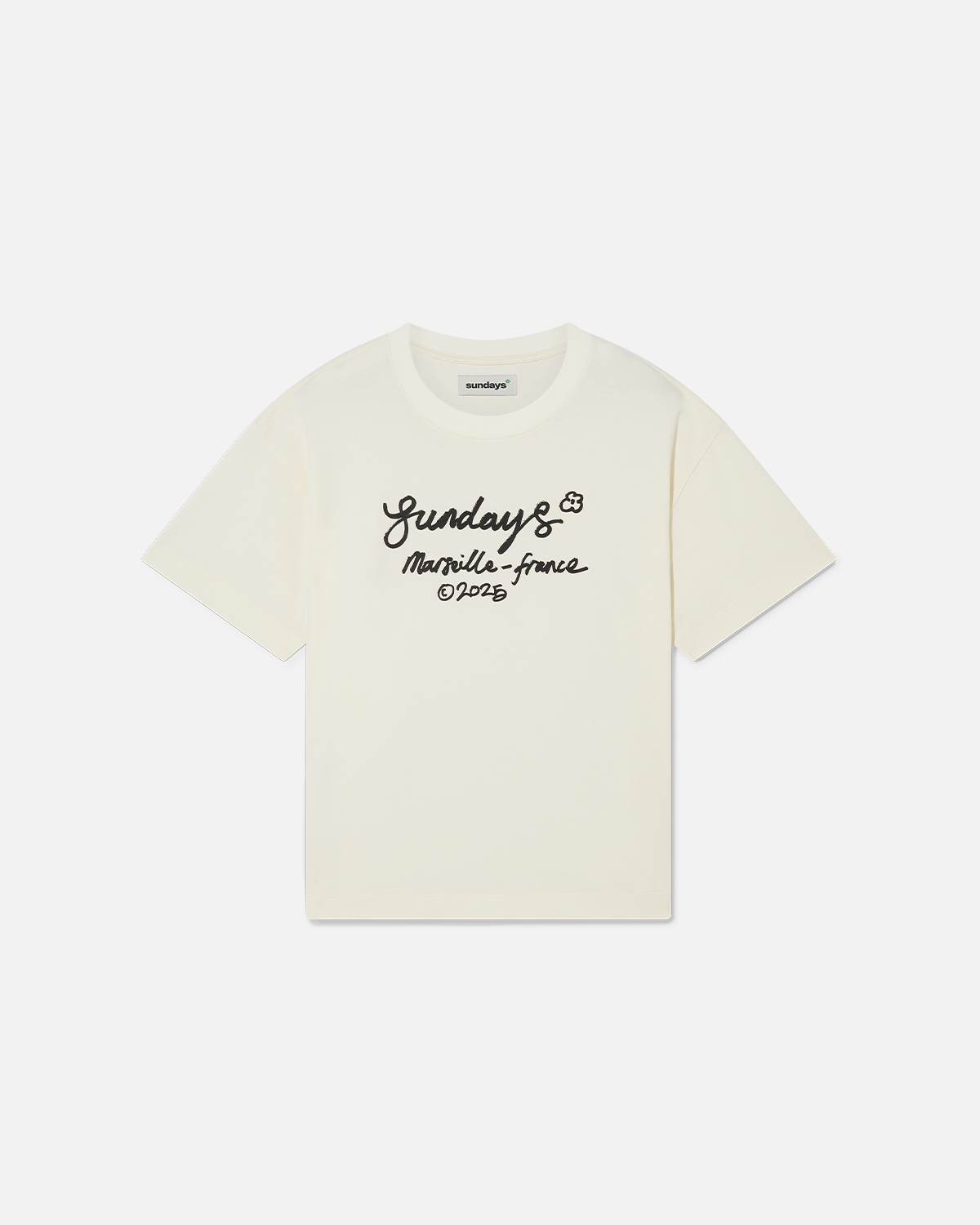 Marseille Tee - White – sundays.xyz