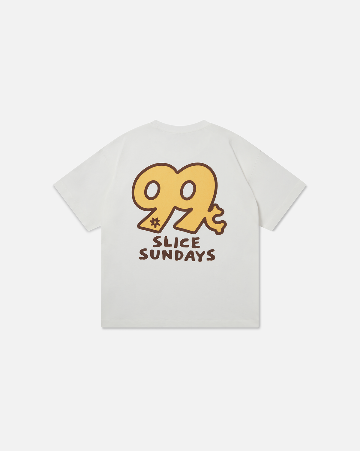 Slice Tee - White – sundays.xyz