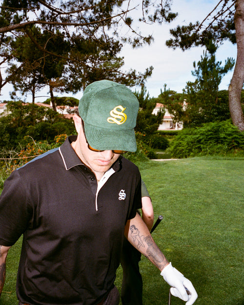 S Cap - Green Cord