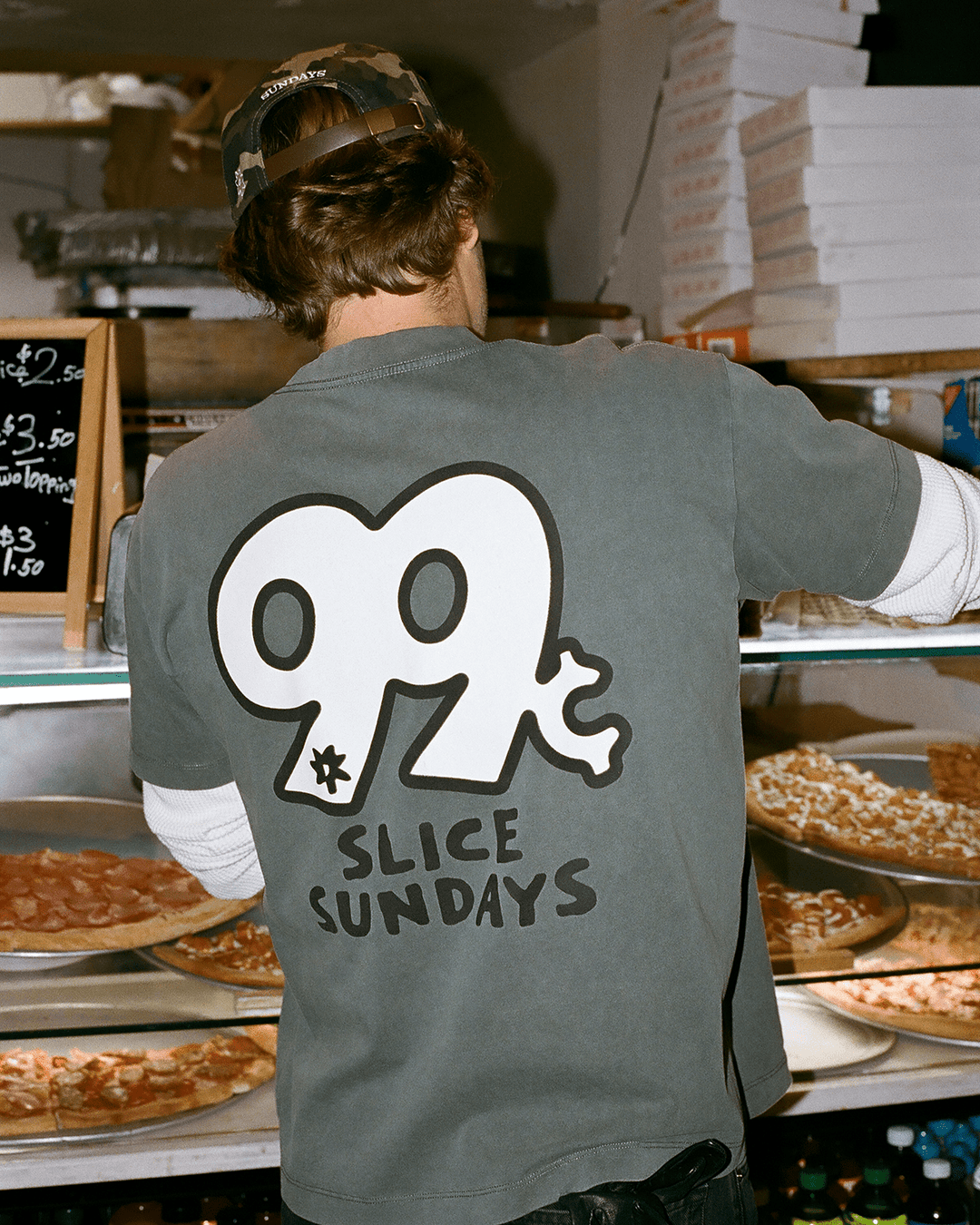 Slice Tee - Sage