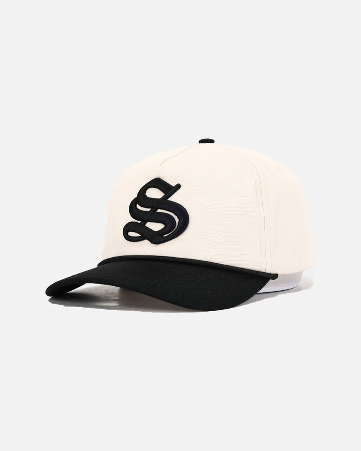 S Cap - Two Tone Black