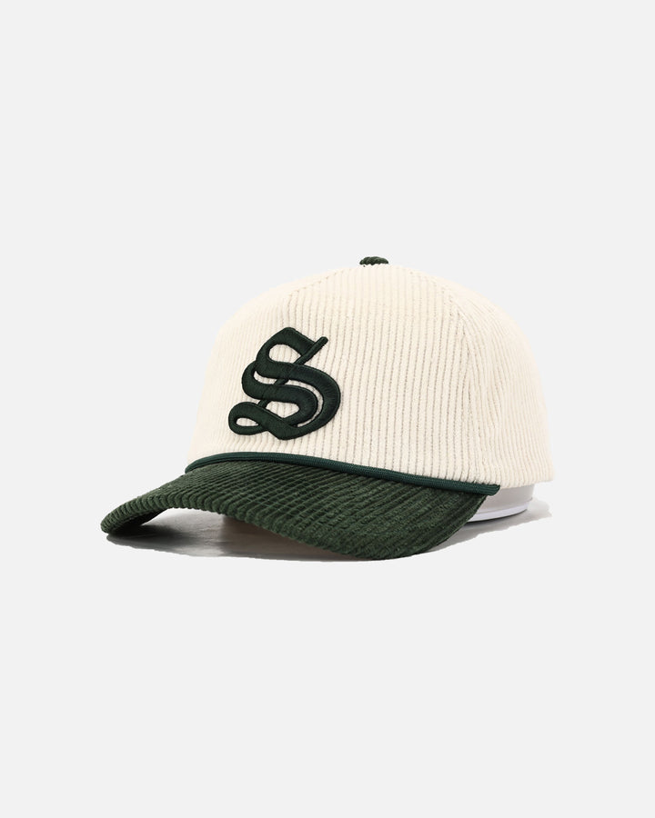 S Cap - Two Tone Green