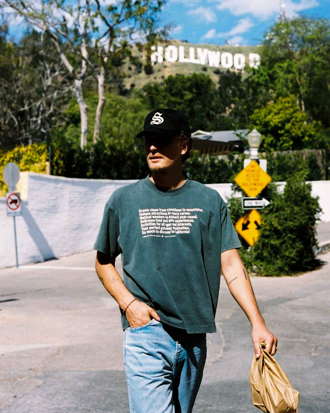 Views Tee - Sage