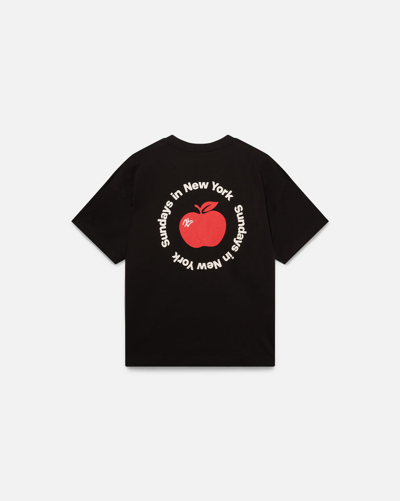 Apple Tee - Black – sundays.xyz