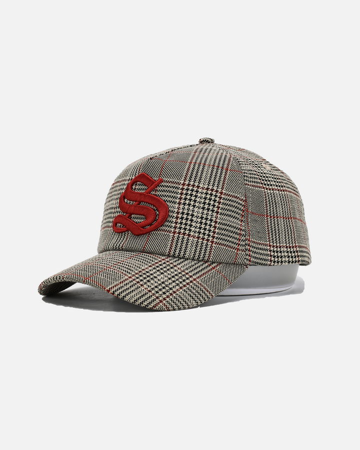 S Cap - Red Check