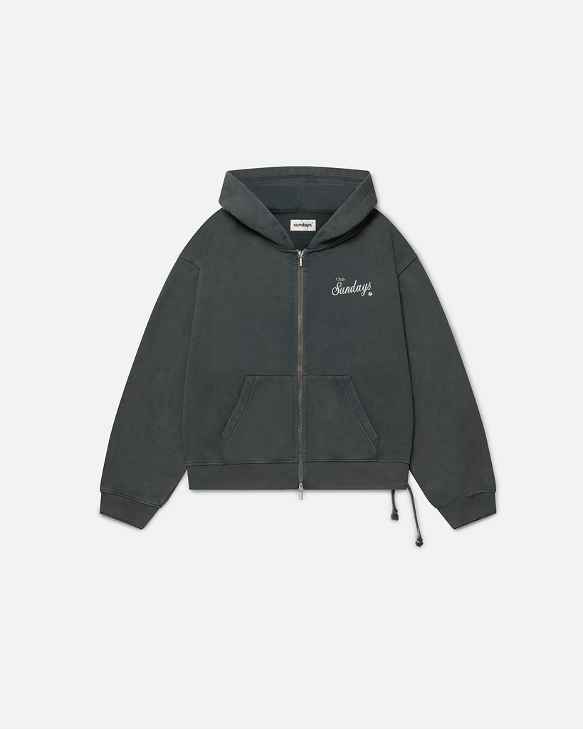 Cinch Hoodie - Sage – sundays.xyz