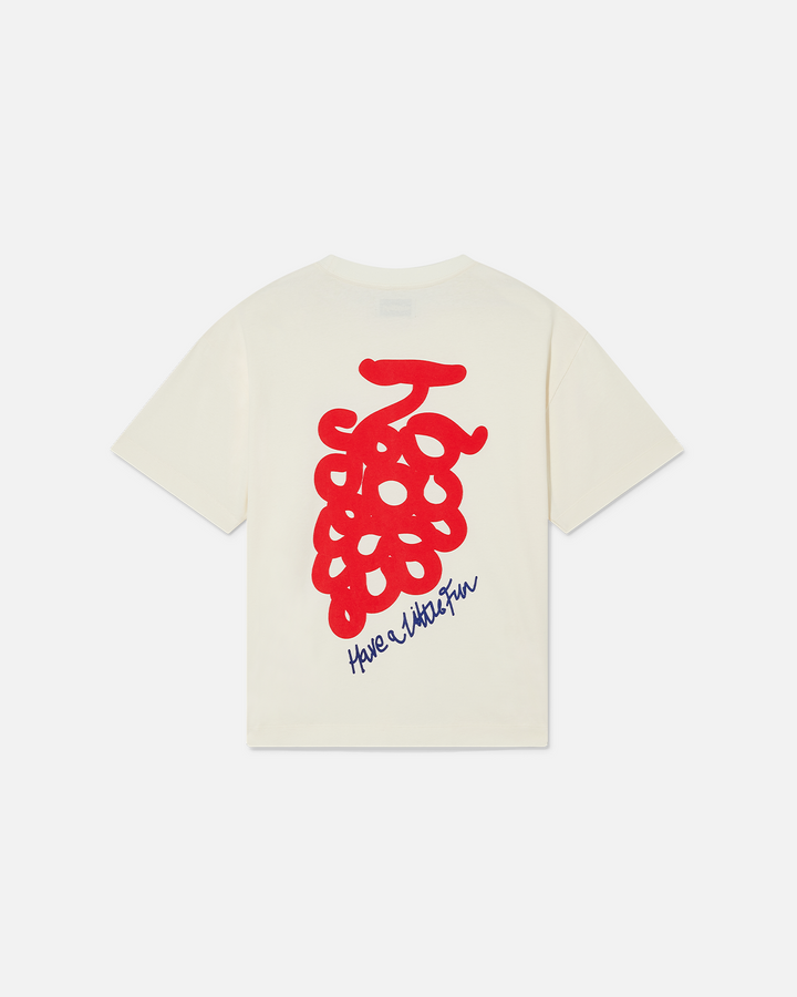 Grape Tee - Oat