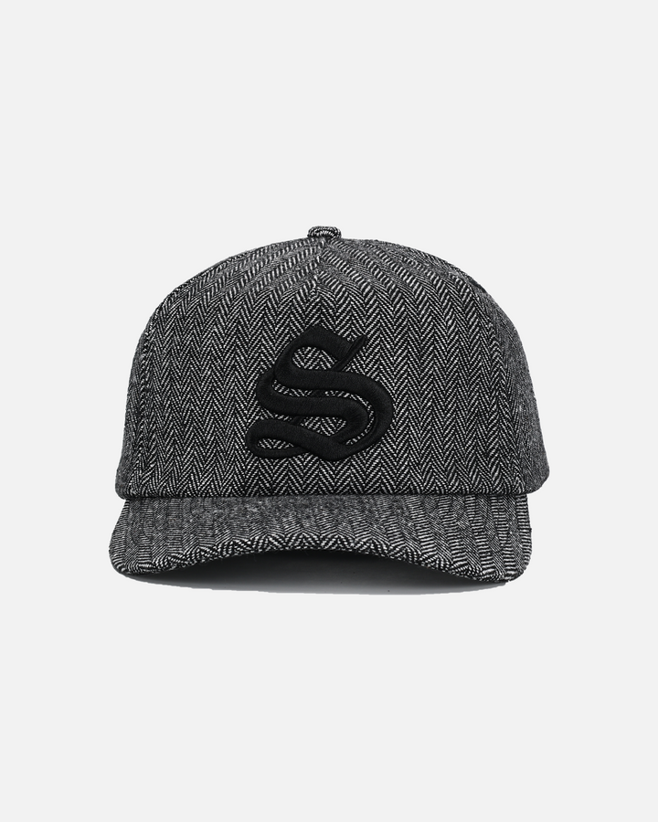 S Cap - Herringbone
