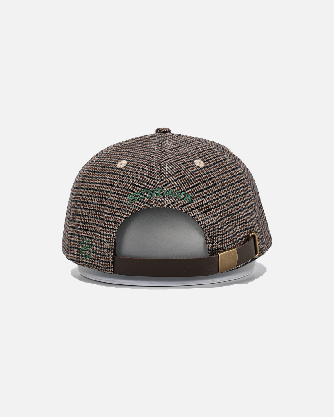 S Cap - Houndstooth