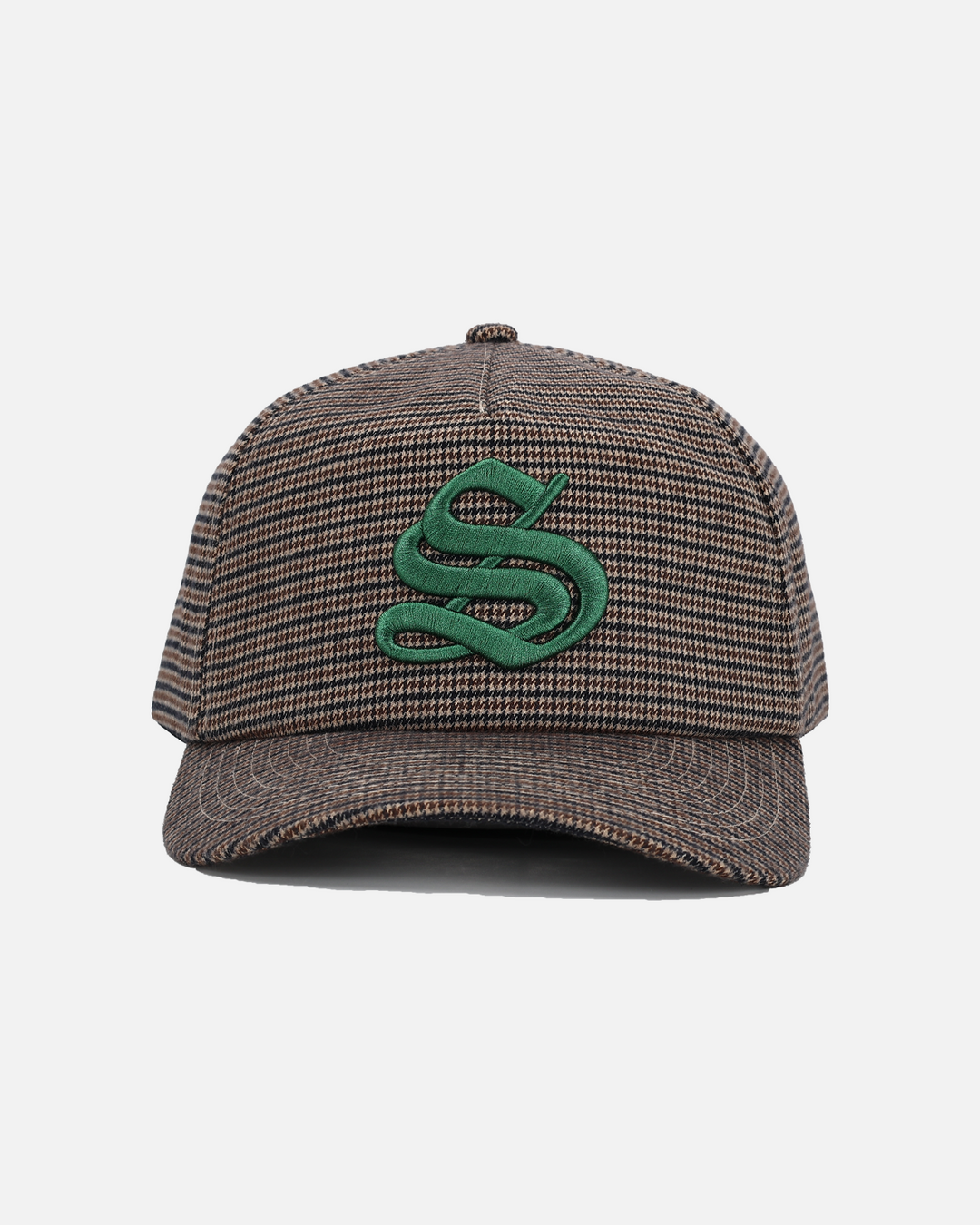 S Cap - Houndstooth