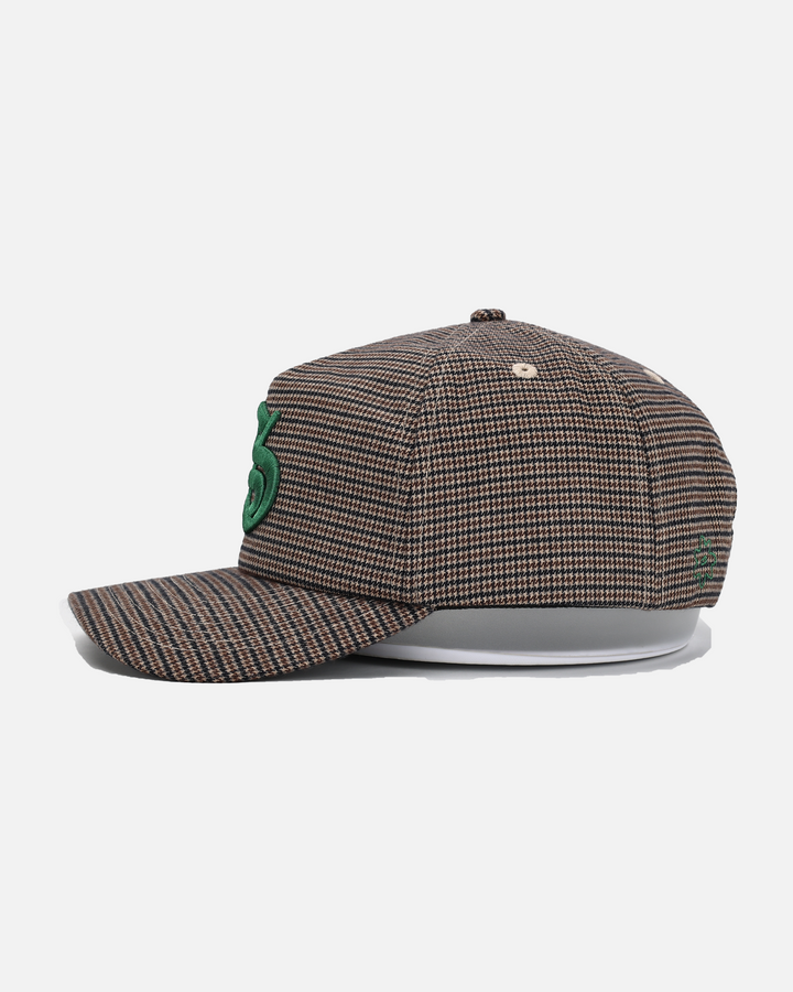 S Cap - Houndstooth
