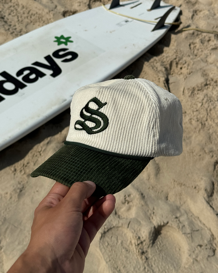 S Cap - Two Tone Green