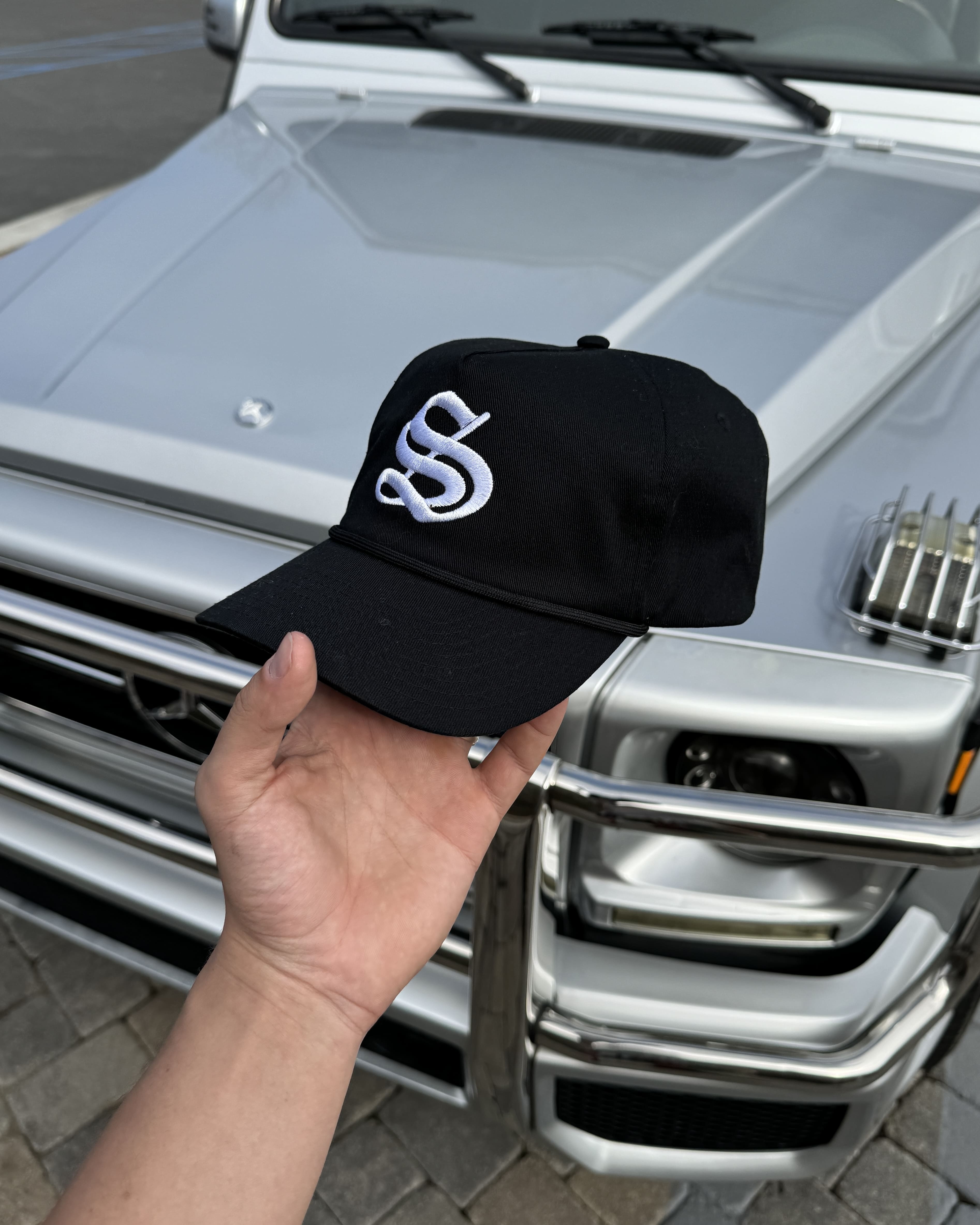 S Cap - Black – sundays.xyz