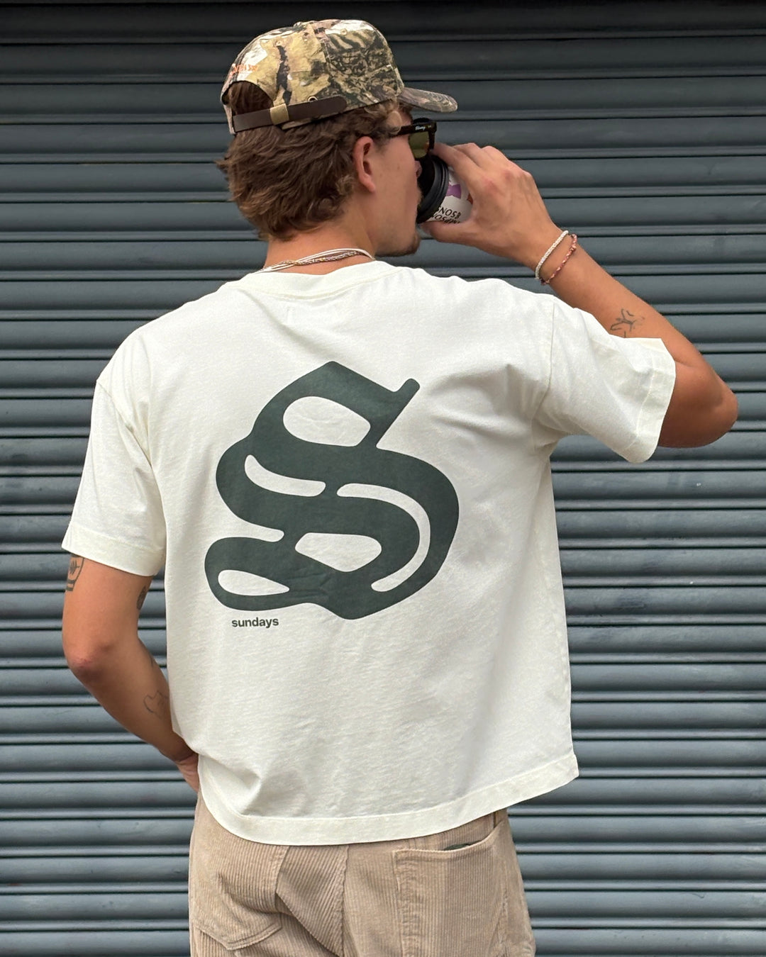 S Tee - Oat
