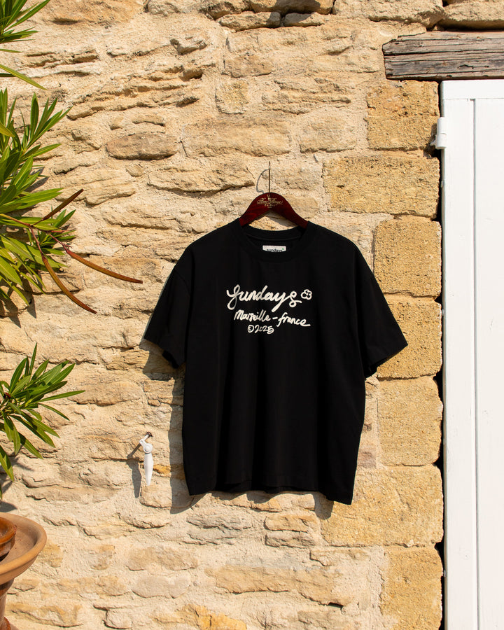 Marseille Tee - Black