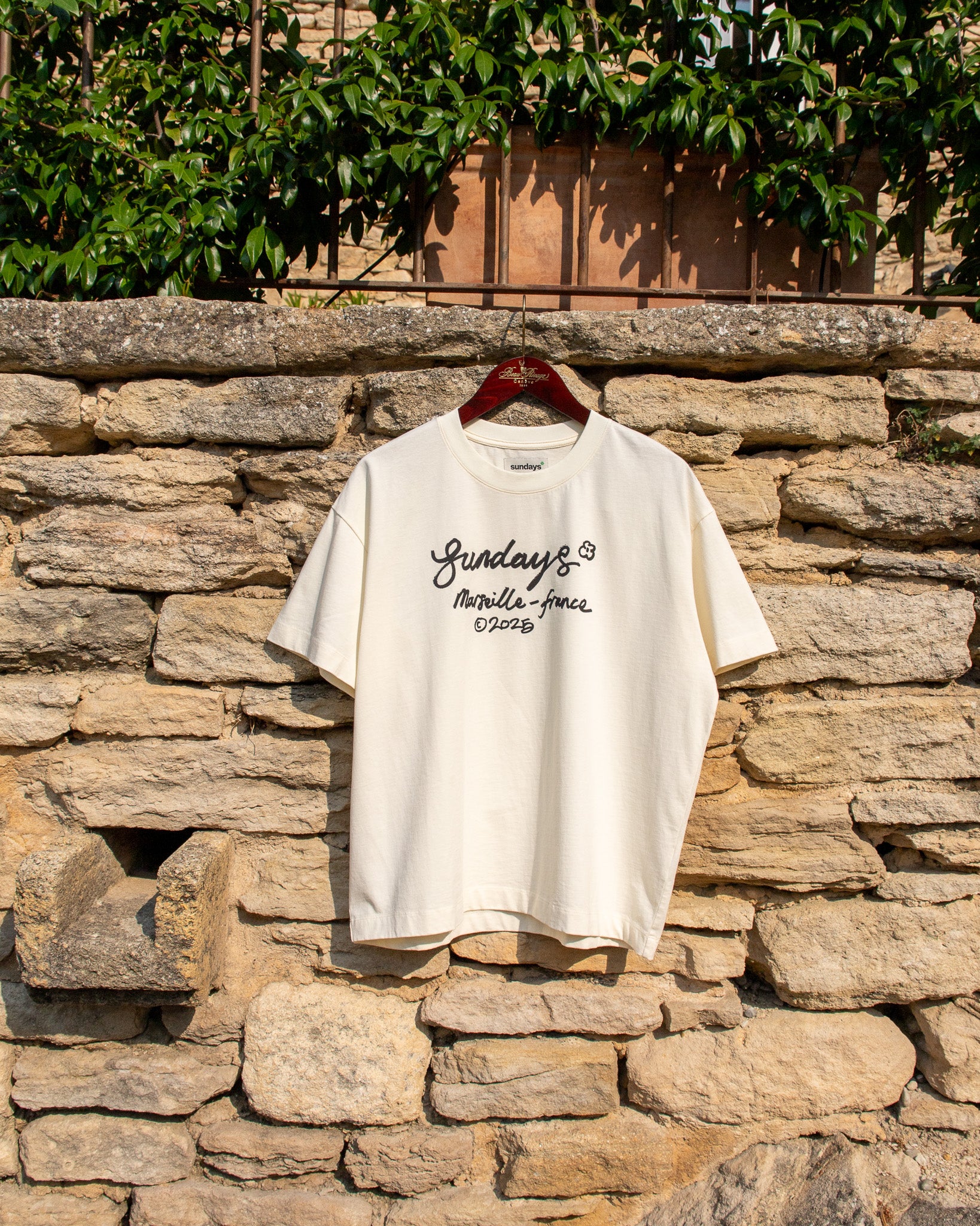 Marseille Tee - White – sundays.xyz