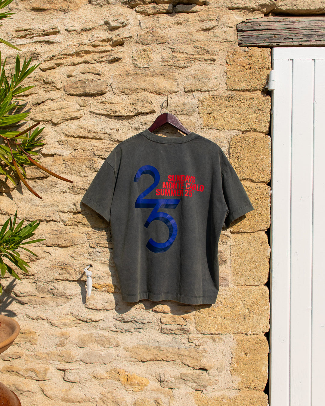 Monaco Tee - Washed Olive