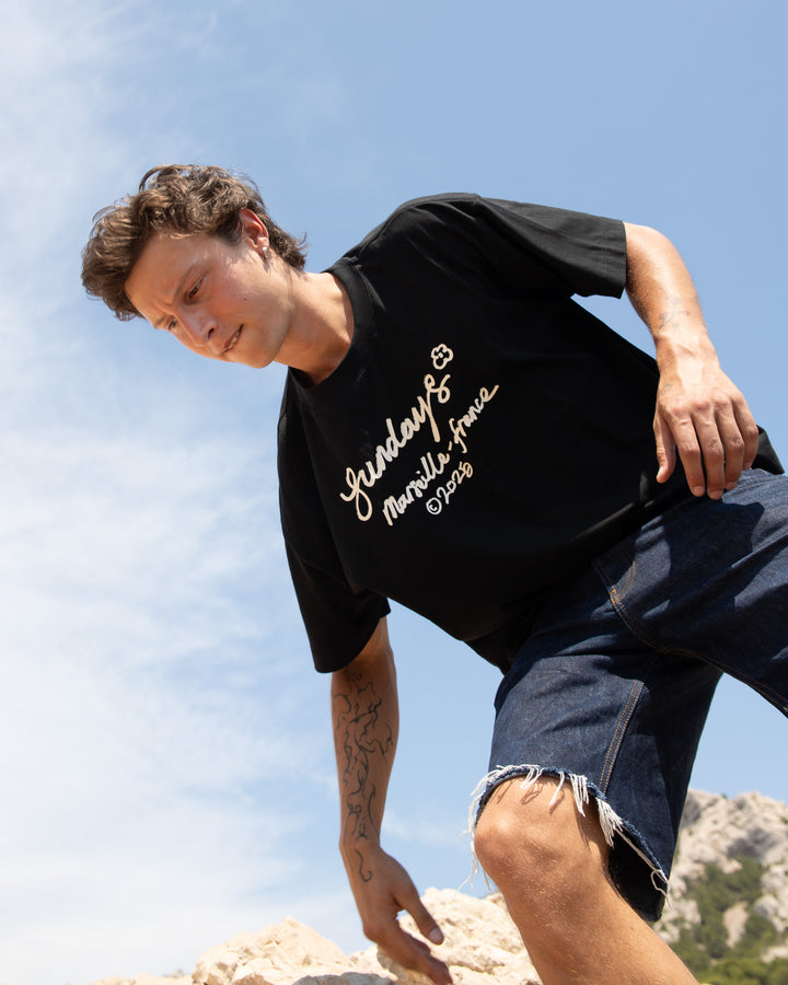 Marseille Tee - Black