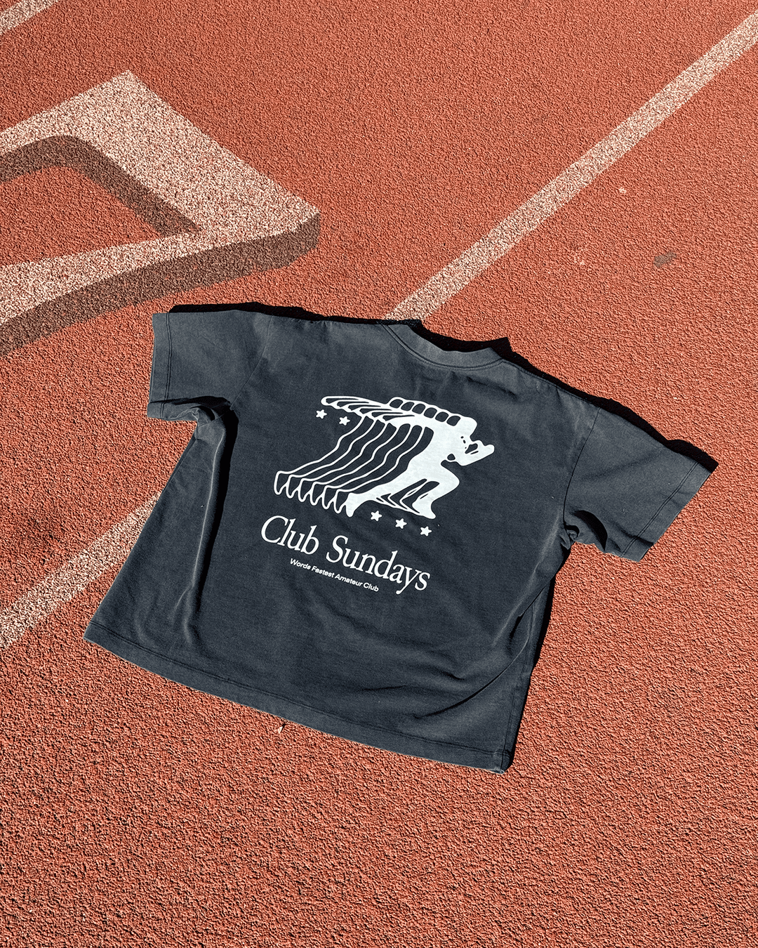 Track Tee - Navy