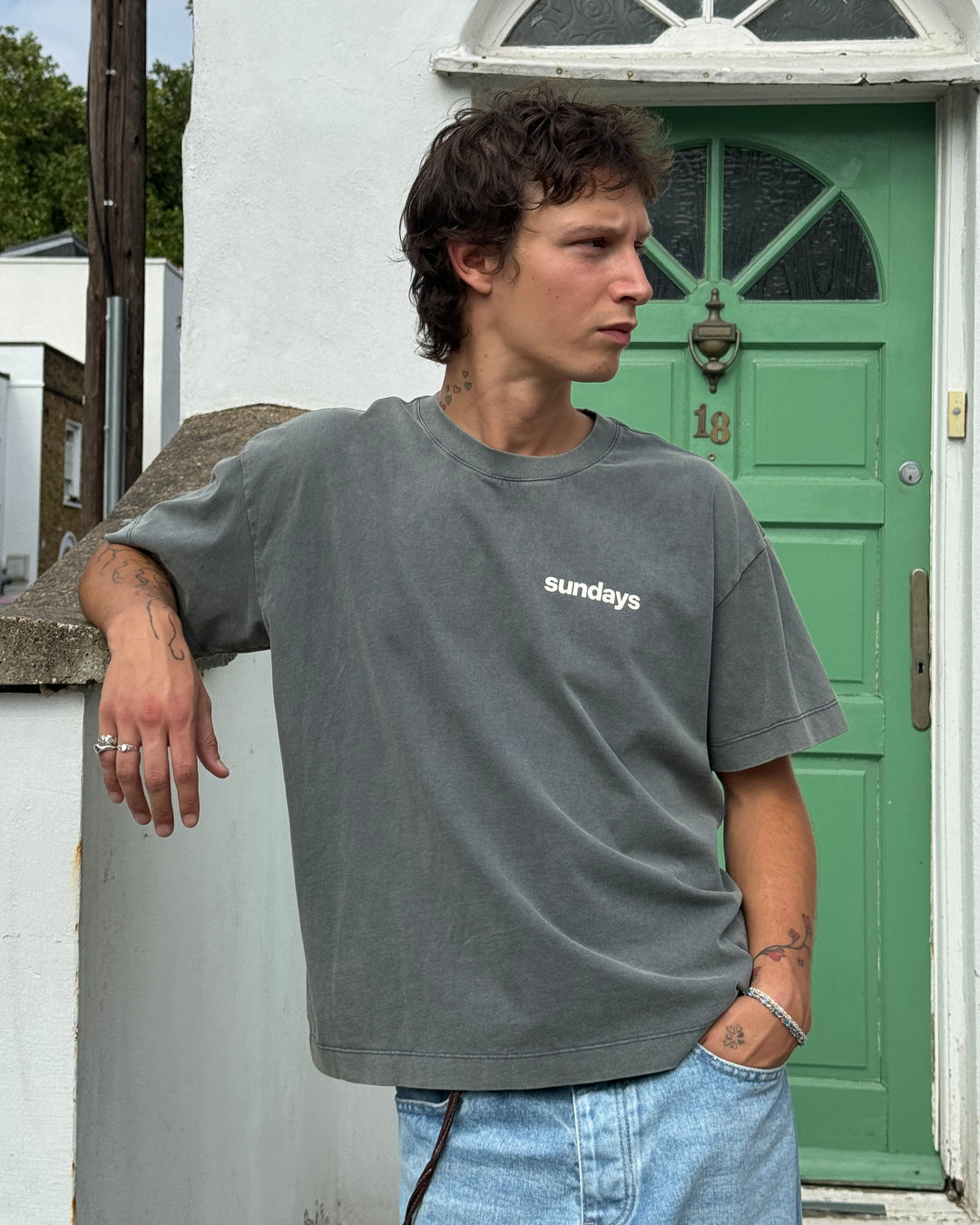 S Tee - Dark Olive