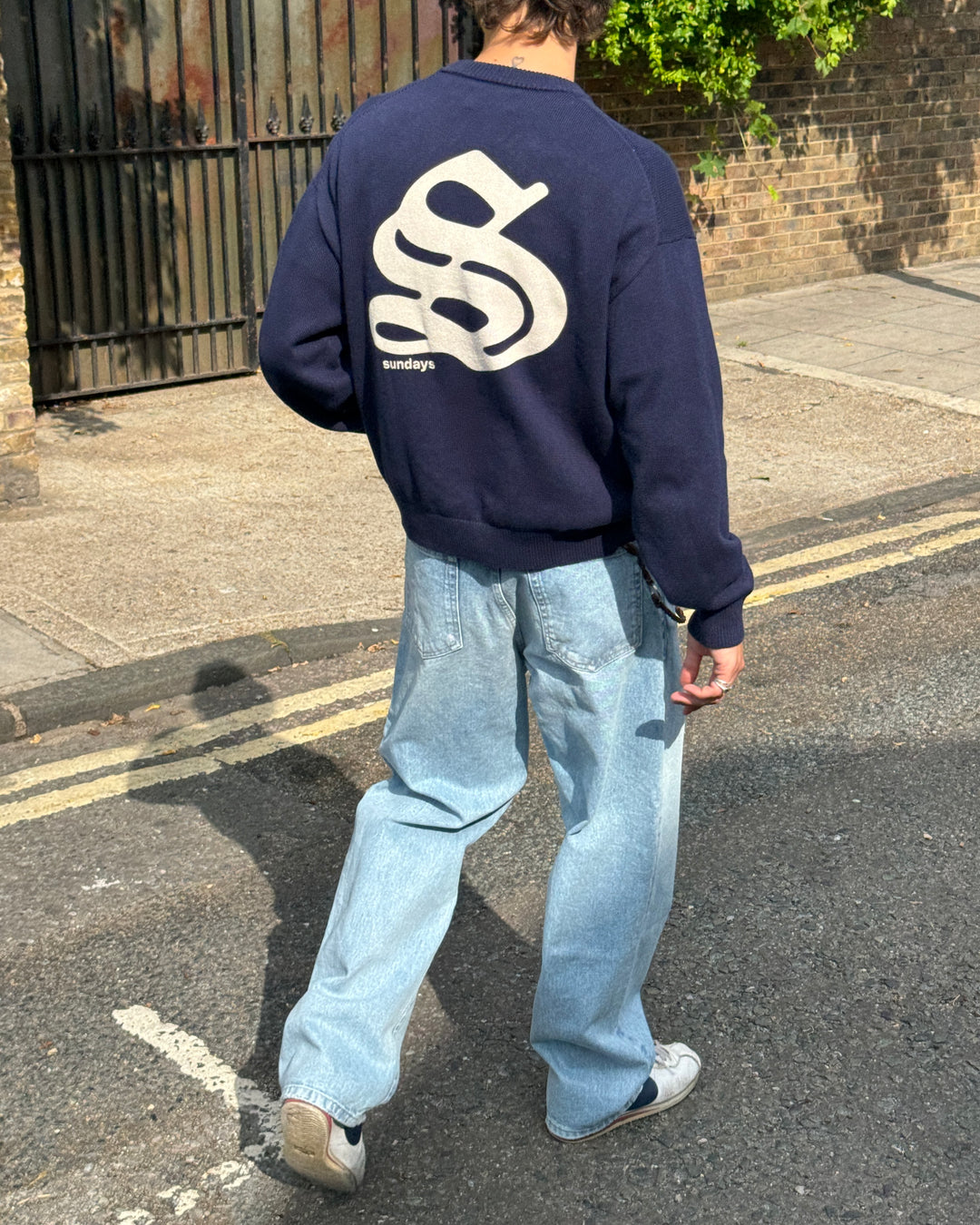 S Knit - Navy