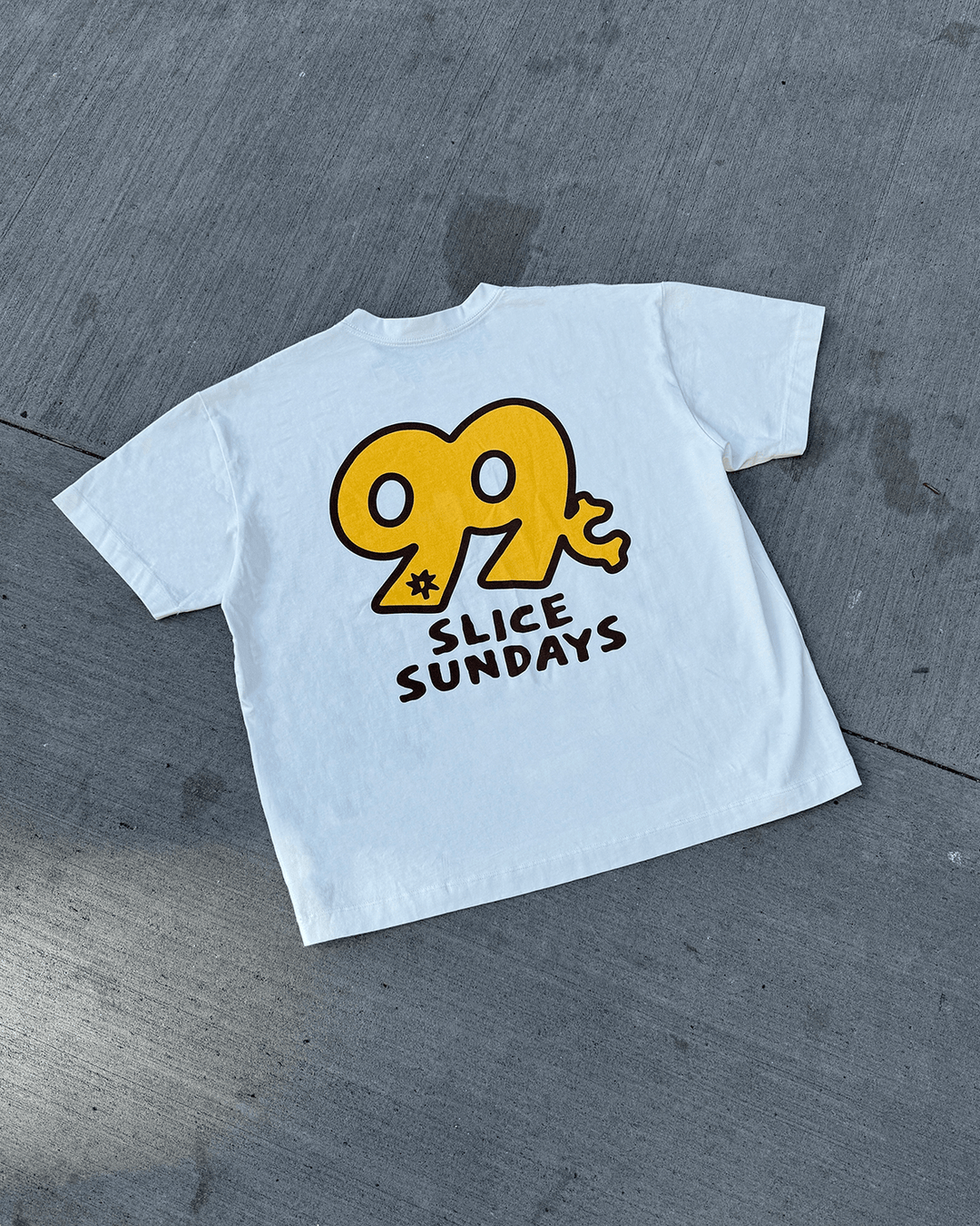 Slice Tee - White