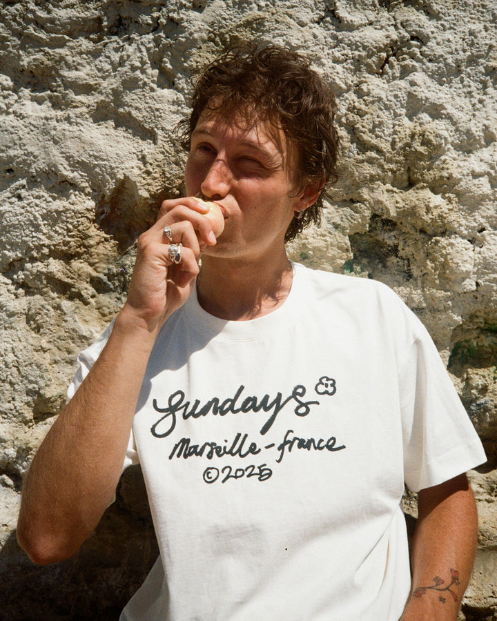 Marseille Tee - White