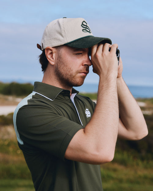 S Cap - Two Tone Green