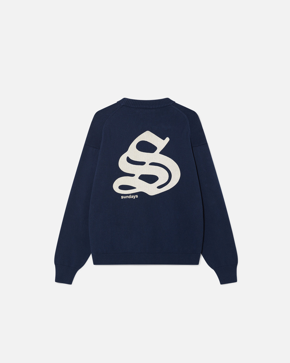 S Knit - Navy – sundays.xyz