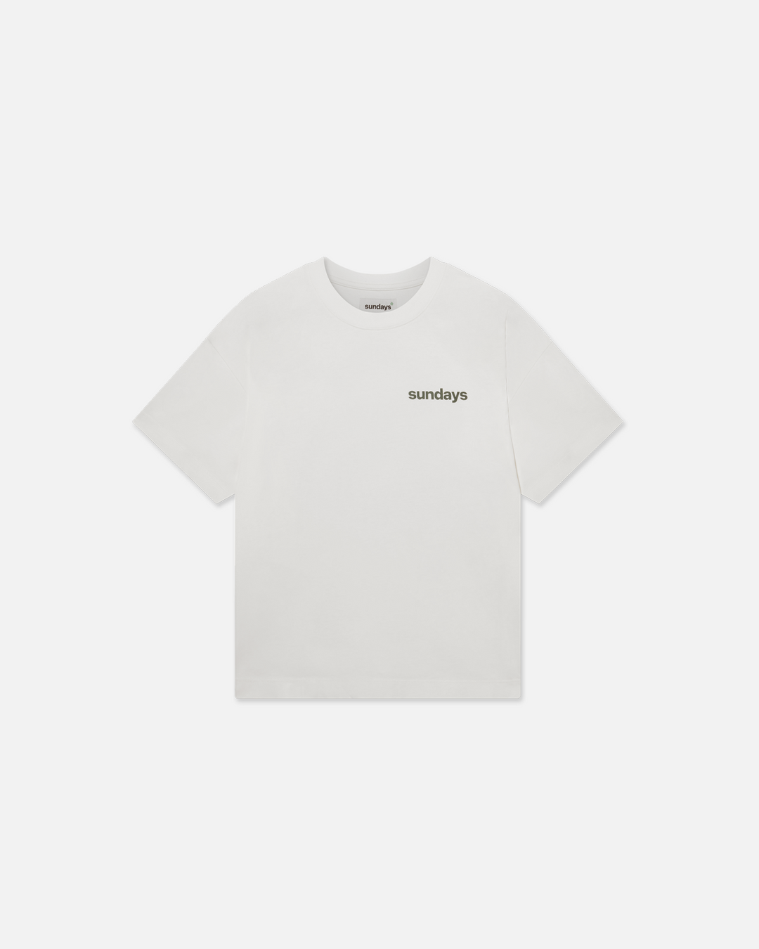 S Tee - White