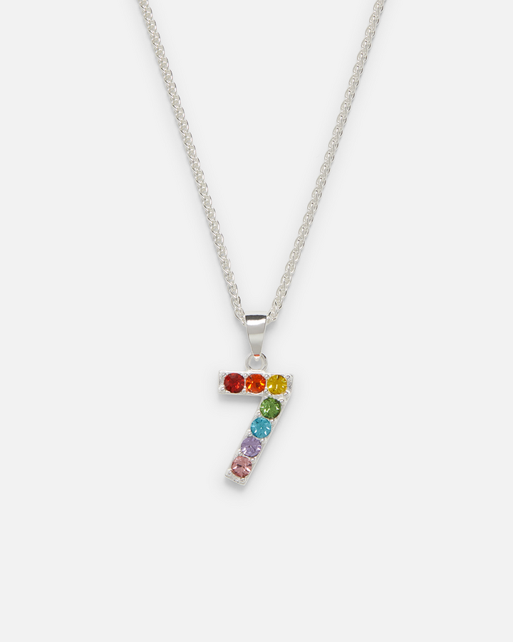 rainbow seven necklace