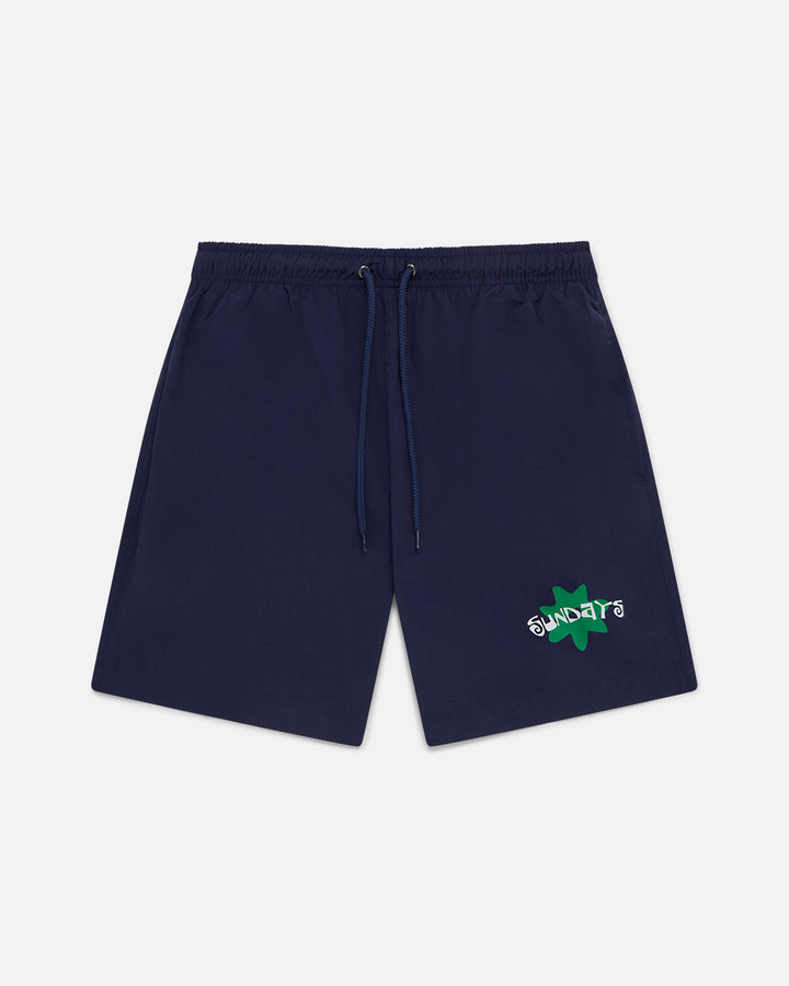 flower short navy