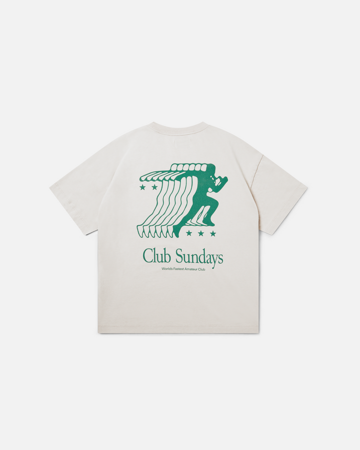 Track Tee - White