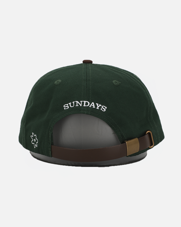 S Cap - Green & Brown