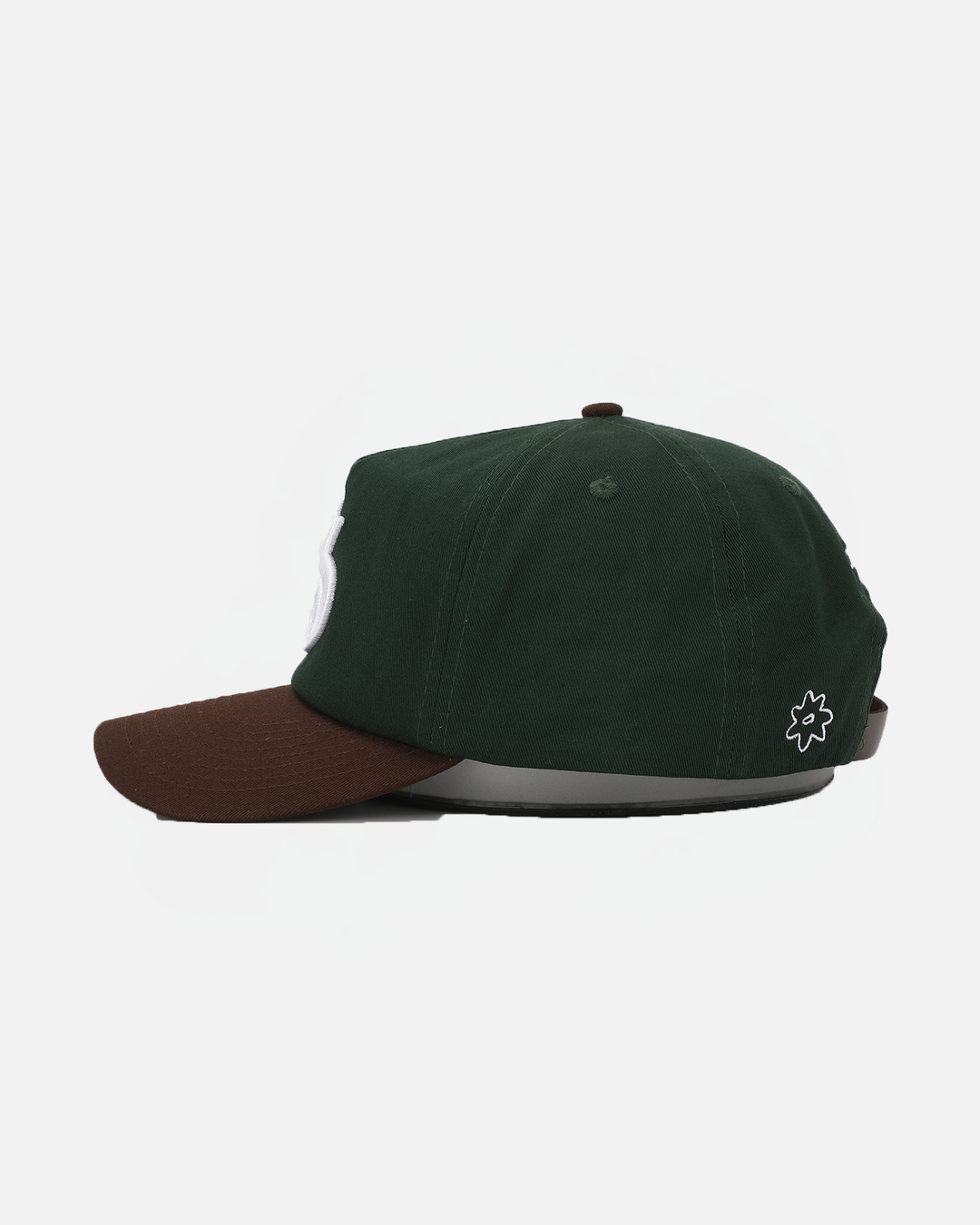 S Cap - Green & Brown