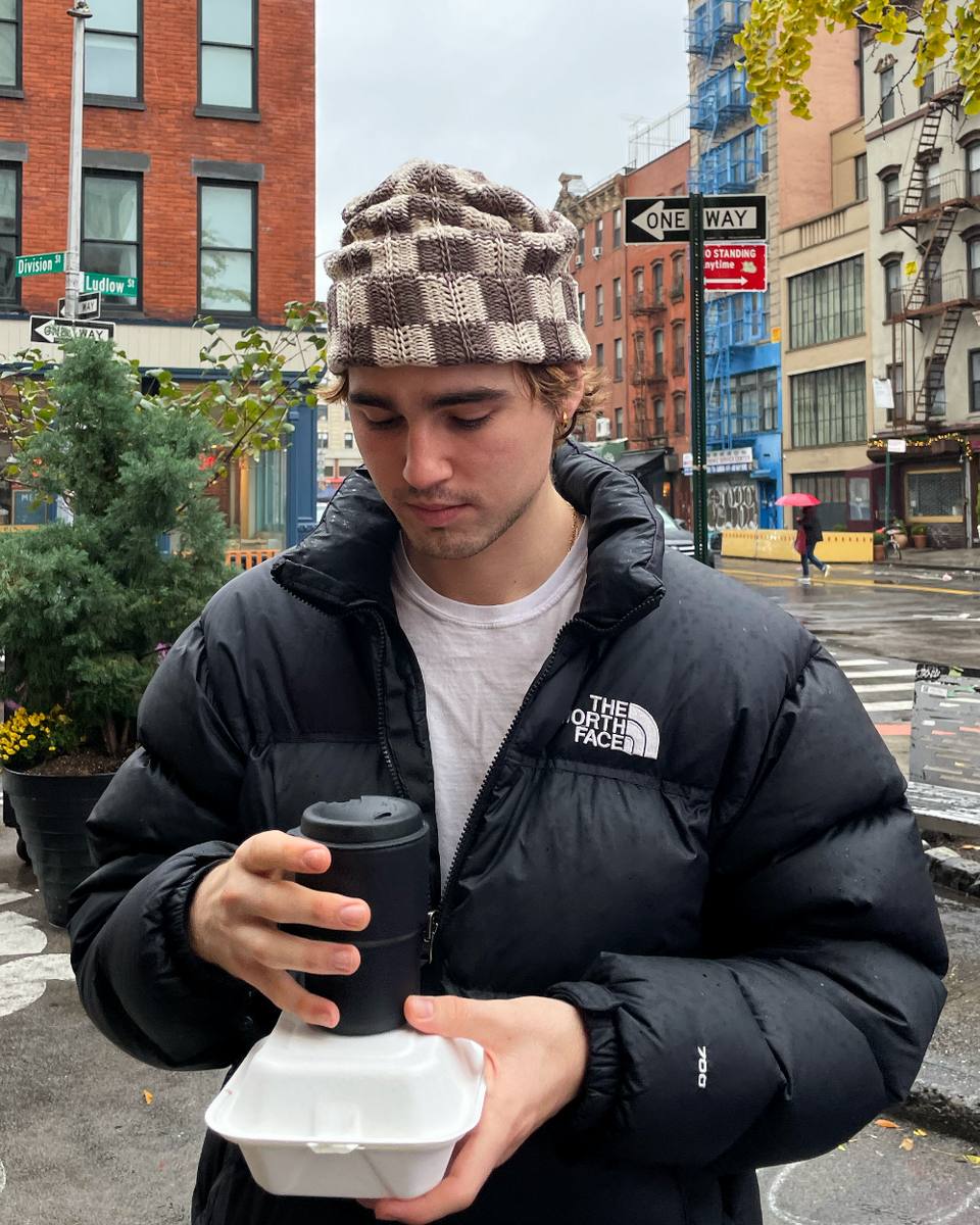 sundays チェックビーニー ニット帽 sundays sundays.xyz ビーニーチェック ニット帽 sundays